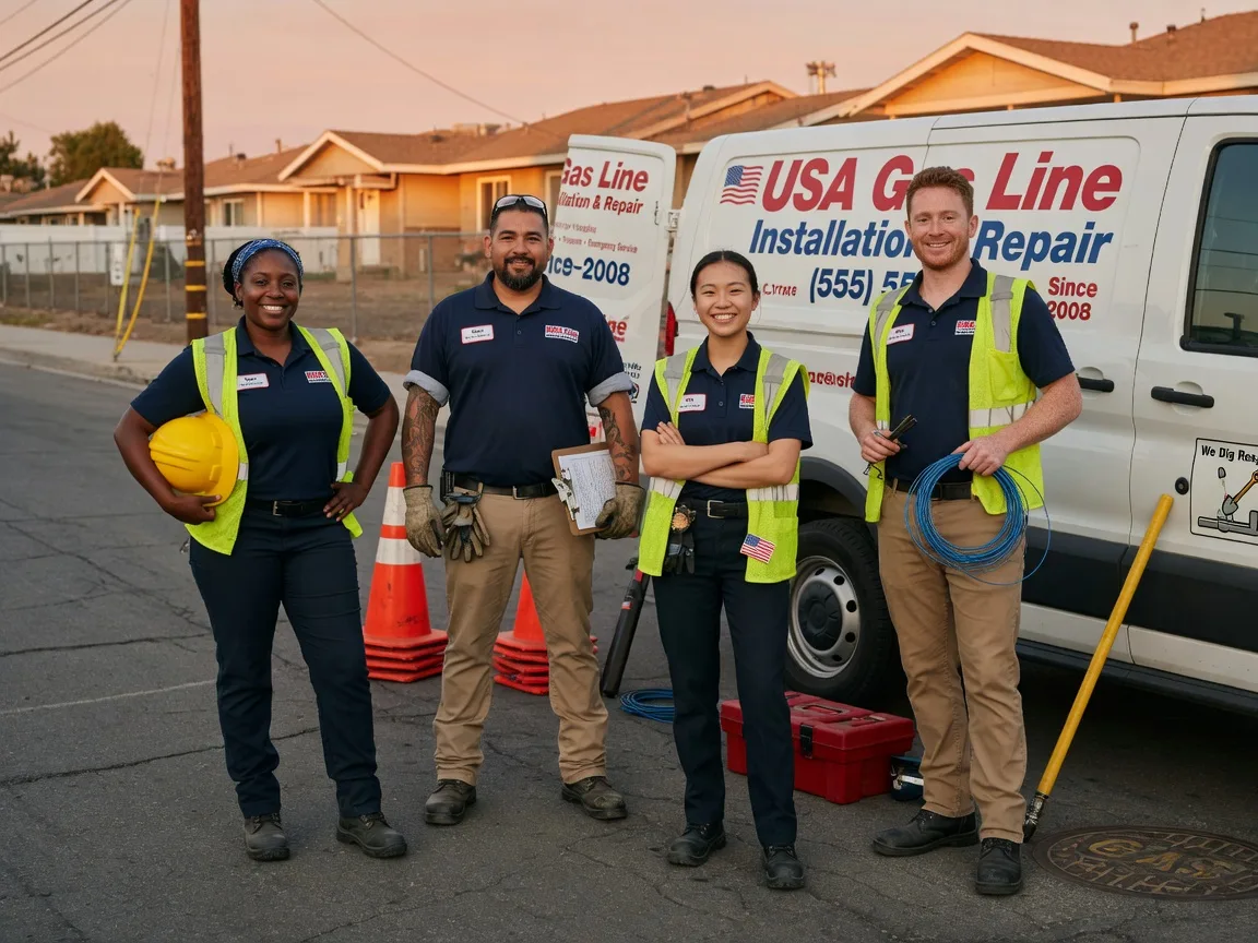 Gas Line Installation company in Goreville, IL